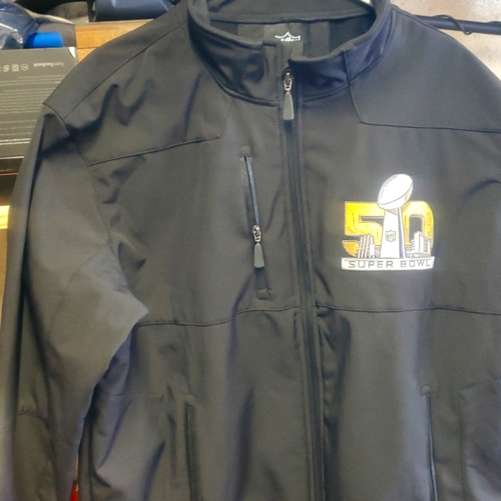 Super Bowl 50 Official NFL Jacket XL PRE-OWNED